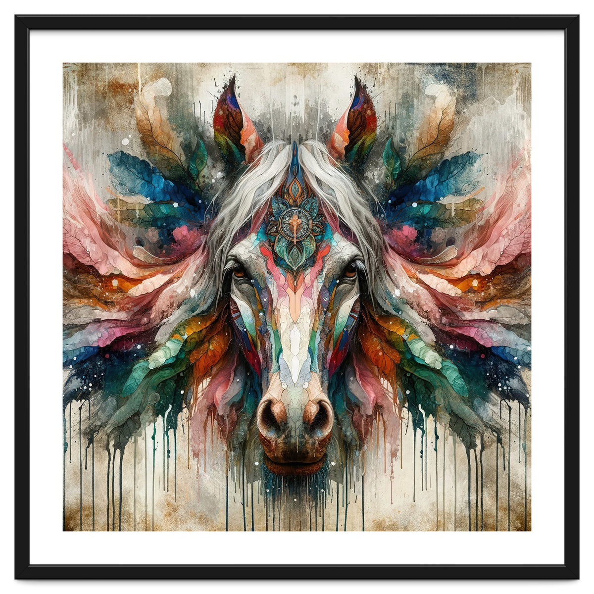 Ornate Horse Portrait