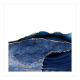 Navy & Gold Agate Texture 24 (Print Only) thumbnail