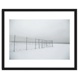 Fence in the Winter seascape thumbnail