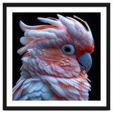 Pink Cockatoo Parrot Close Up Portrait Feather thumbnail