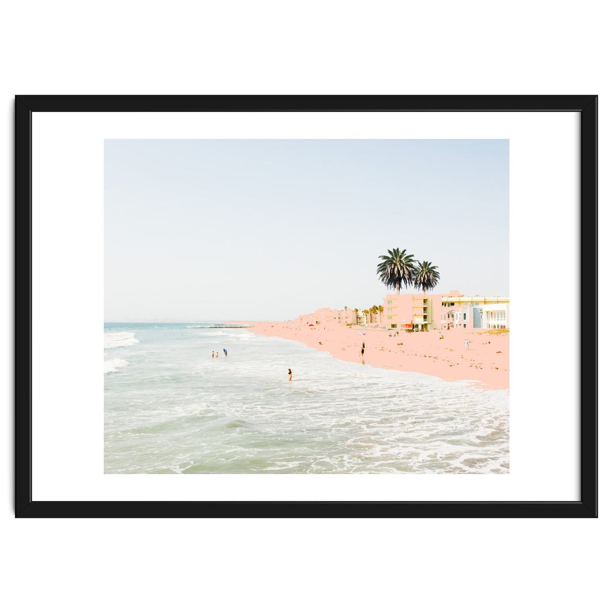 Pink Beach #society6 #decor #buyart