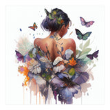 Butterfly Botanical Back (Print Only) thumbnail
