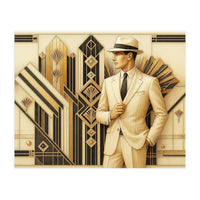 Gatsby Gentleman Art Deco Scene (Print Only)