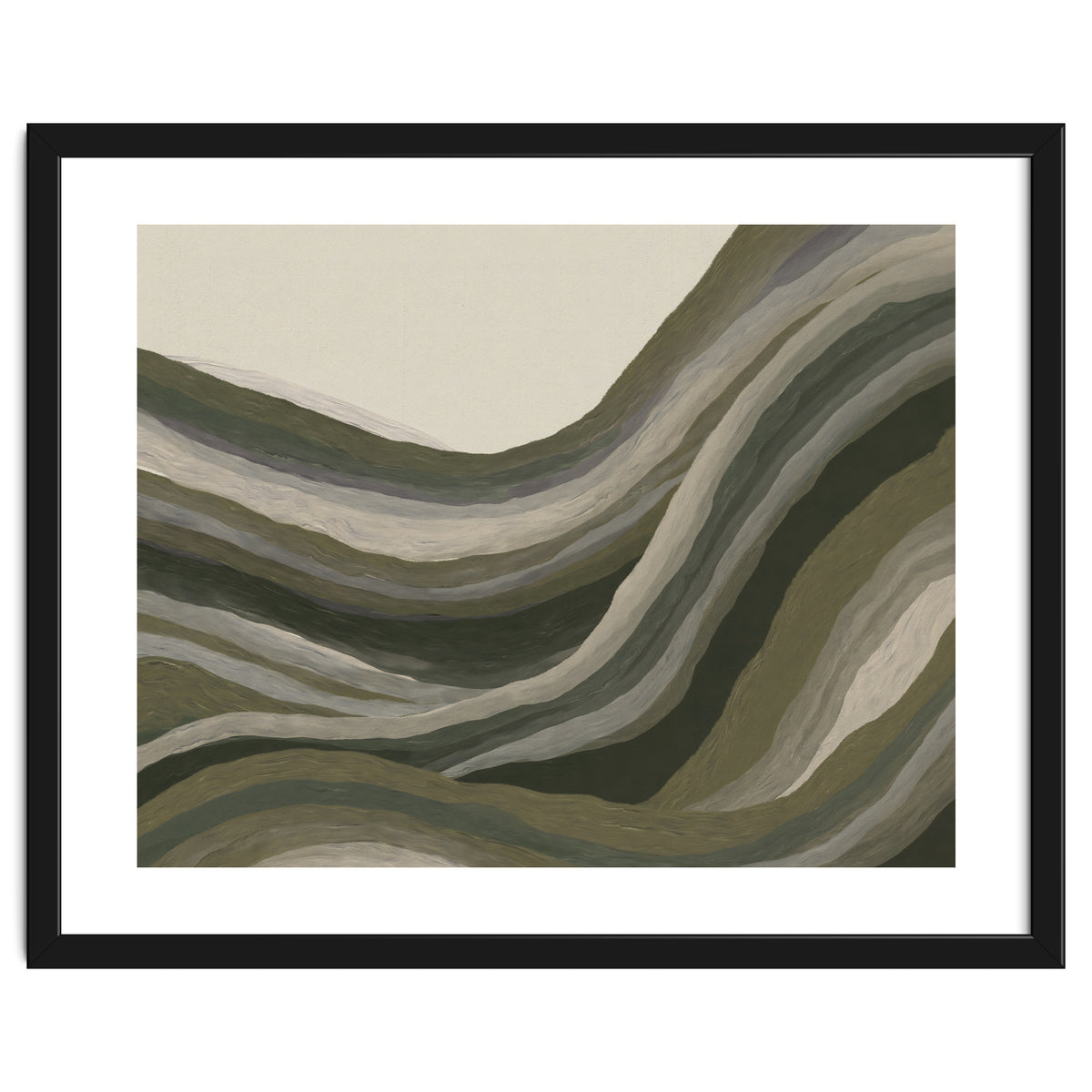 Moody Abstract Hills