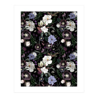 Botanical Dream Dark Blue (Print Only)