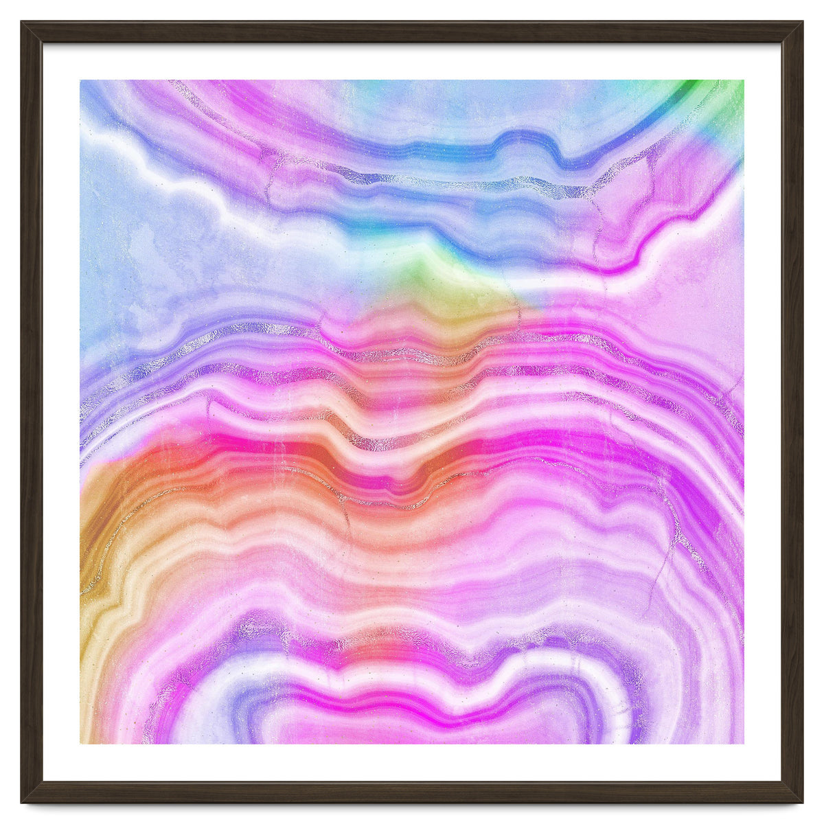 Neon Agate Texture 03