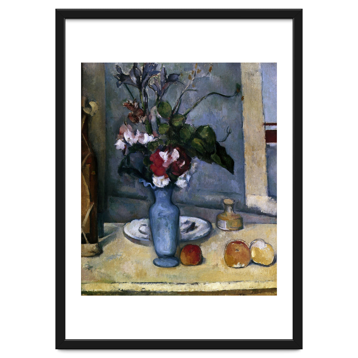 The Blue Vase - 1885/87 - 62x51 cm - oil on canvas - French Post-Impressionism.