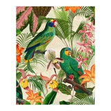 Parrots in tropical Jungle (Print Only) thumbnail