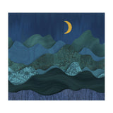 Abstract Landscape Moody Moonrise (Print Only) thumbnail
