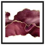 Burgundy & Gold Glitter Agate Texture 08 thumbnail