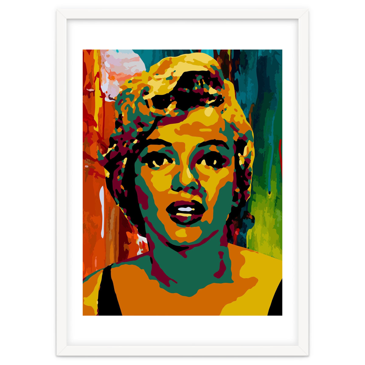 Marilyn Monroe Colorful abstract 3
