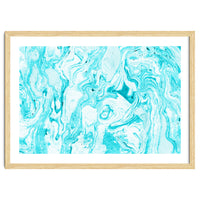 Ocean Blue Marble #society6 #decor #buyart