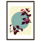Pink flowers on a blue moon thumbnail