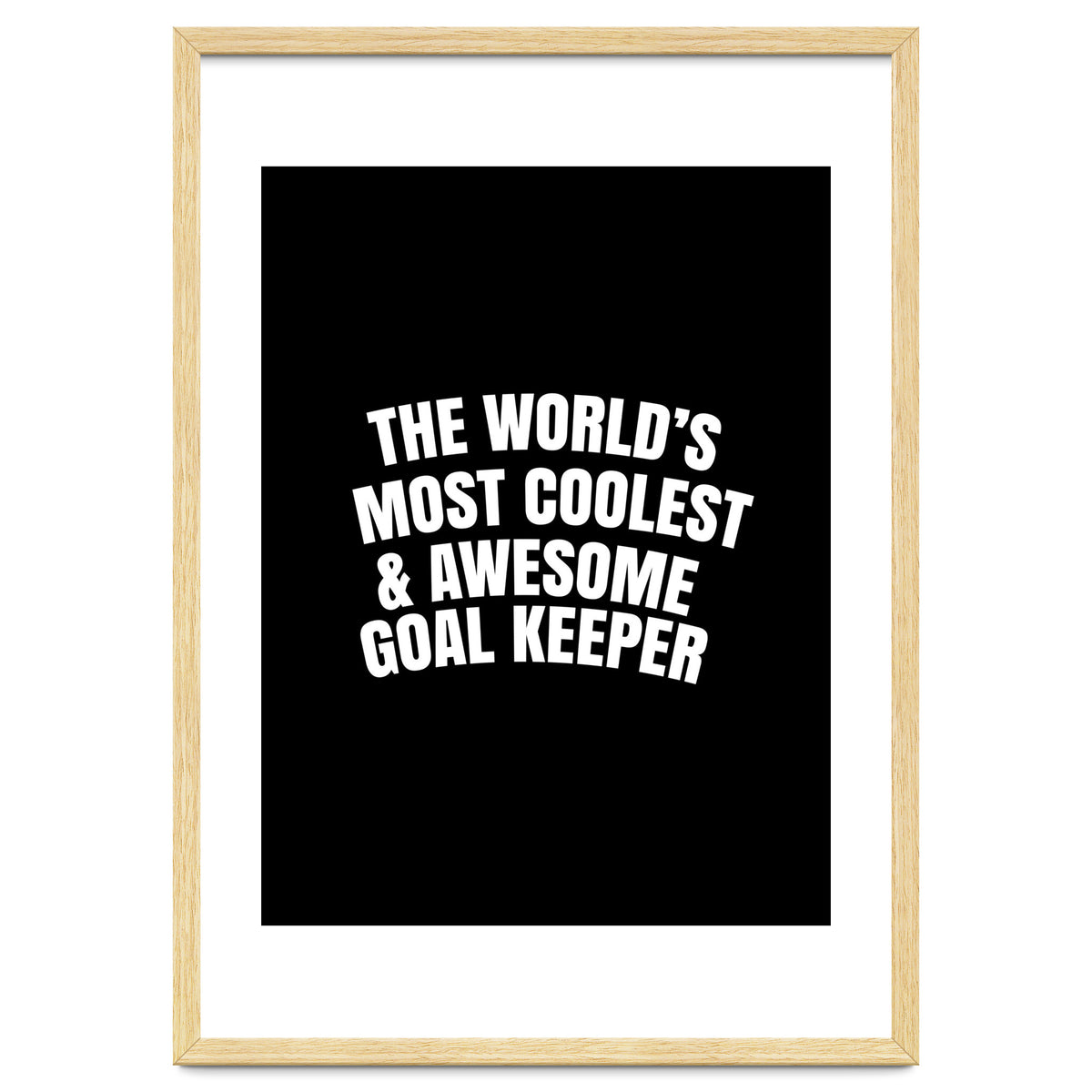 World's most coolest and awesome goal Keeper