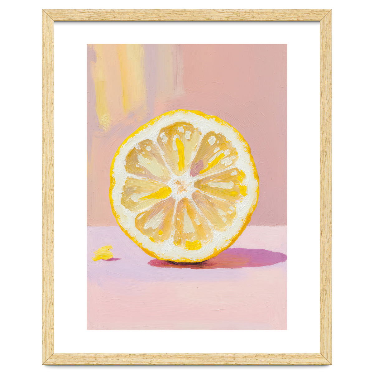 Lemon Slice – Modern Still Life Food