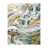 Cascading Nordic Dreams (Print Only)