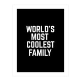 World's Most Coolest Family (Print Only) thumbnail