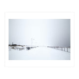 on the snow pier (Print Only) thumbnail