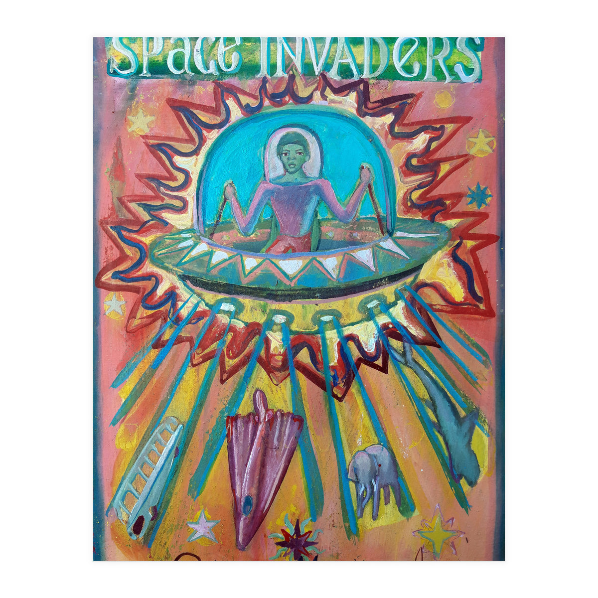 Space Invaders (Print Only)