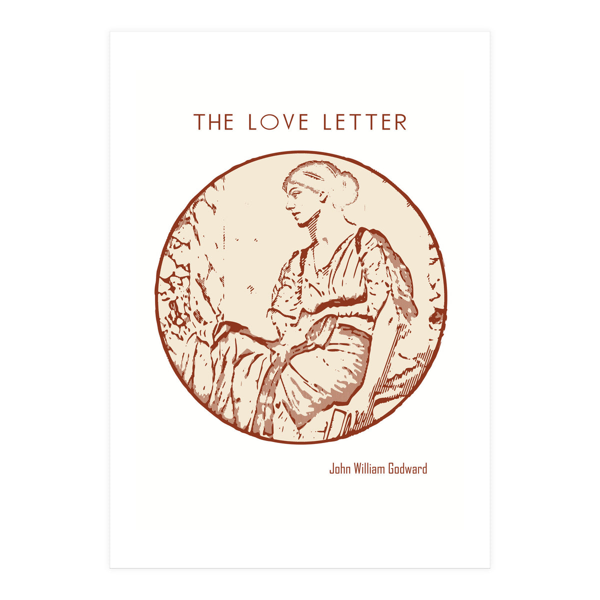 The Love Letter – John William Godward (Print Only)