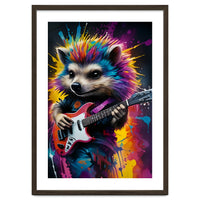 Hedgehog Plays The Guitar, Rock Graffiti