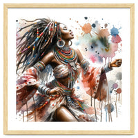 Skyward Beadwork Dancer Portrait