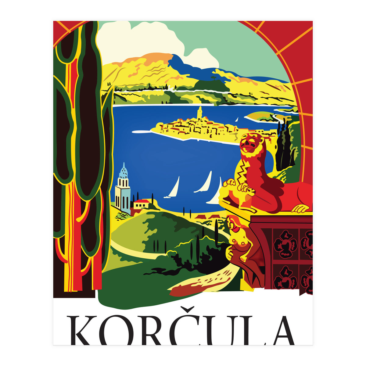 Korcula, Croatia (Print Only)
