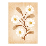 Vintage Beige Daisies (Print Only) thumbnail