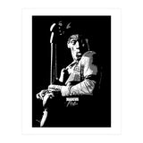Marcus Miller American Music Legend in Grayscale (Print Only) thumbnail