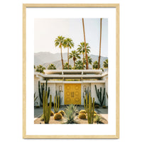 Palm Springs Mid-Century Modern Art, Desert Vibe Architecture, Retro Aesthetic Travel