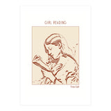 Girl Reading – Franz Eybl (Print Only) thumbnail