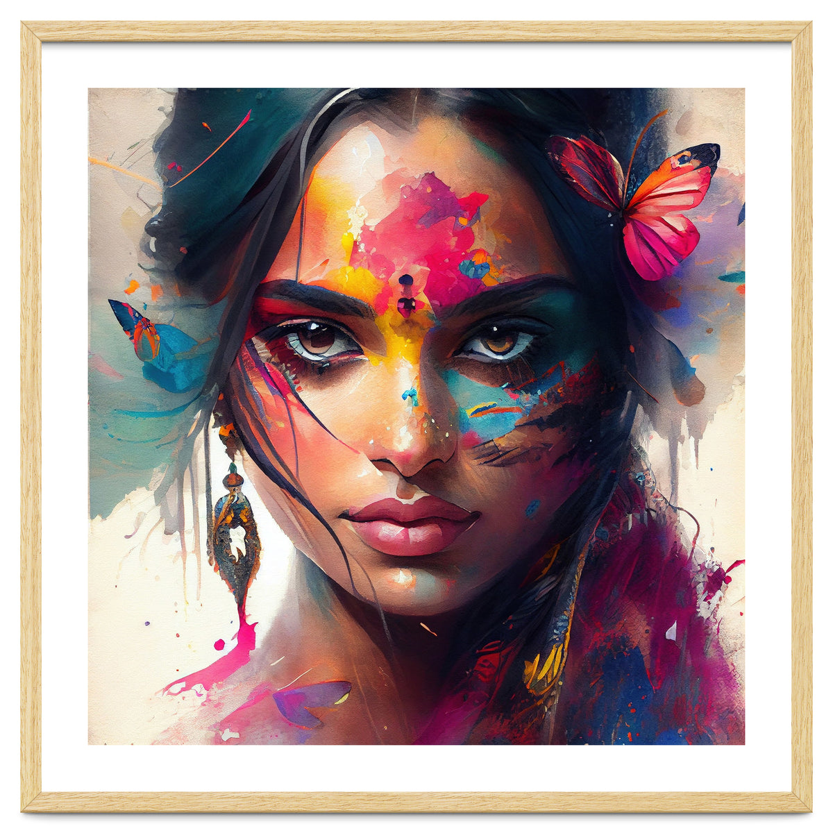 Festival Glow Hindu Portrait