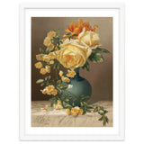 William Duffield – Marchal Niel Roses (1883) Botanical Floral Print thumbnail