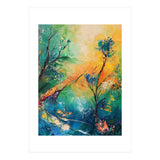 Abstract Botanical Forest Landscape (Print Only) thumbnail
