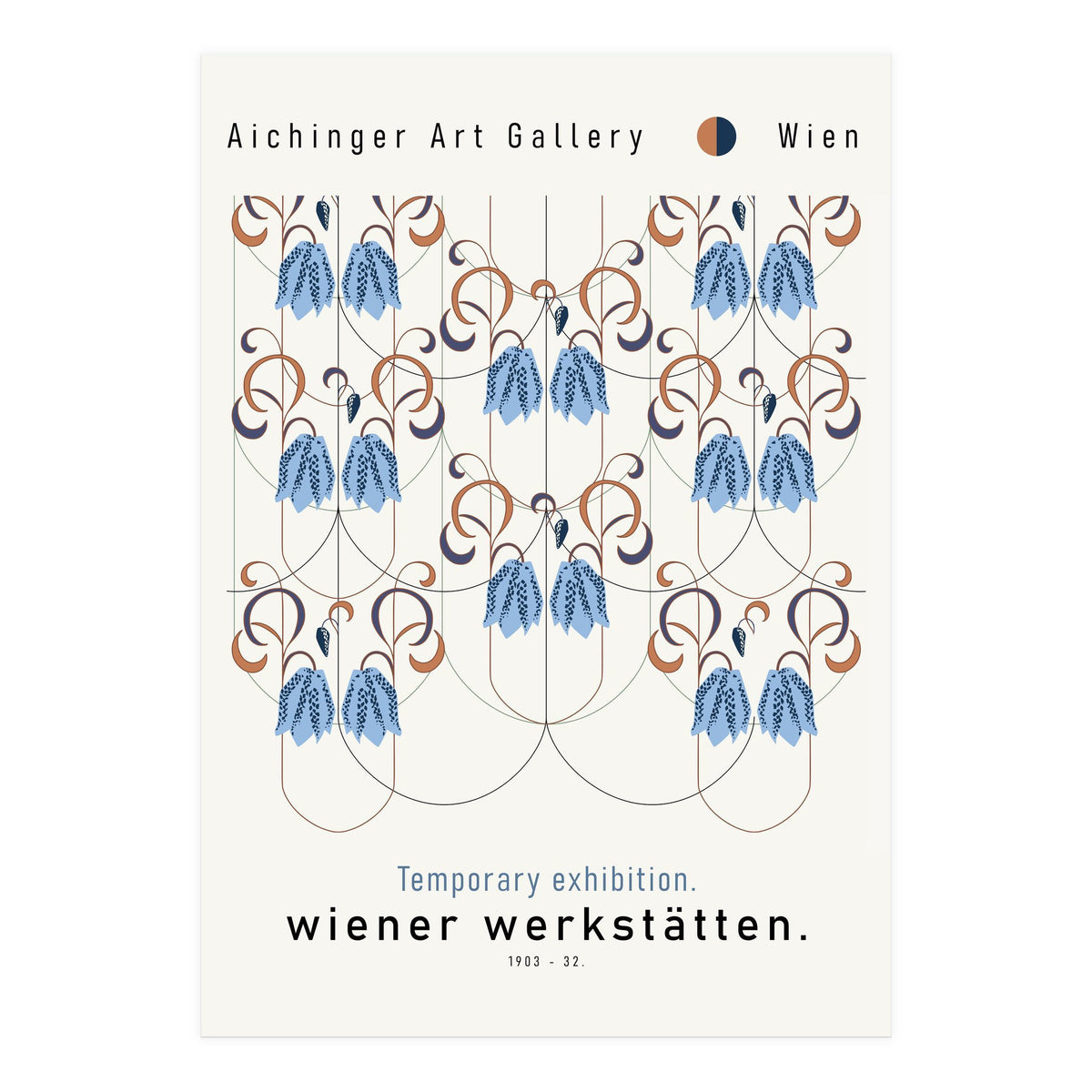 Wiener Werkstätten Exhibition Poster (Print Only)
