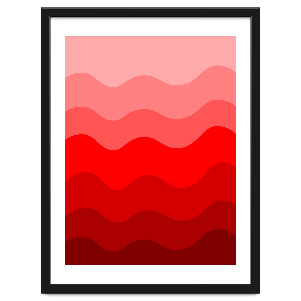 Red gradient design