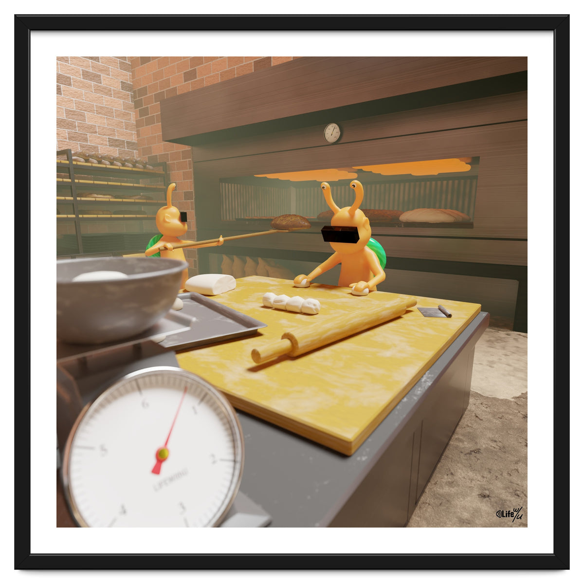 Bakery "Kneading the Dough" (Lwuba 030 Bakery 01)