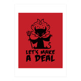Let's Make A Deal with The Devil (Print Only) thumbnail