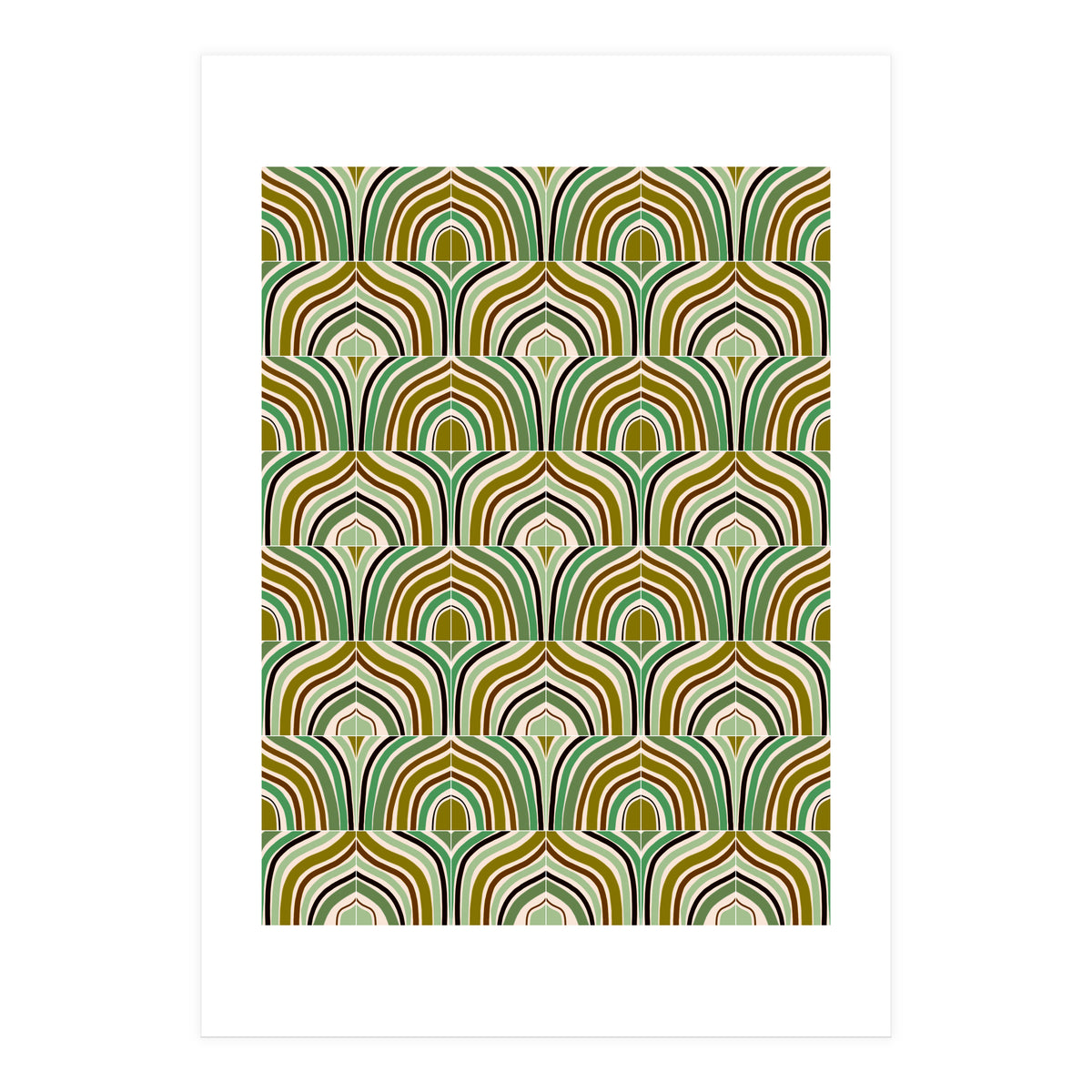 Jade Rainbow Tiles (Print Only)