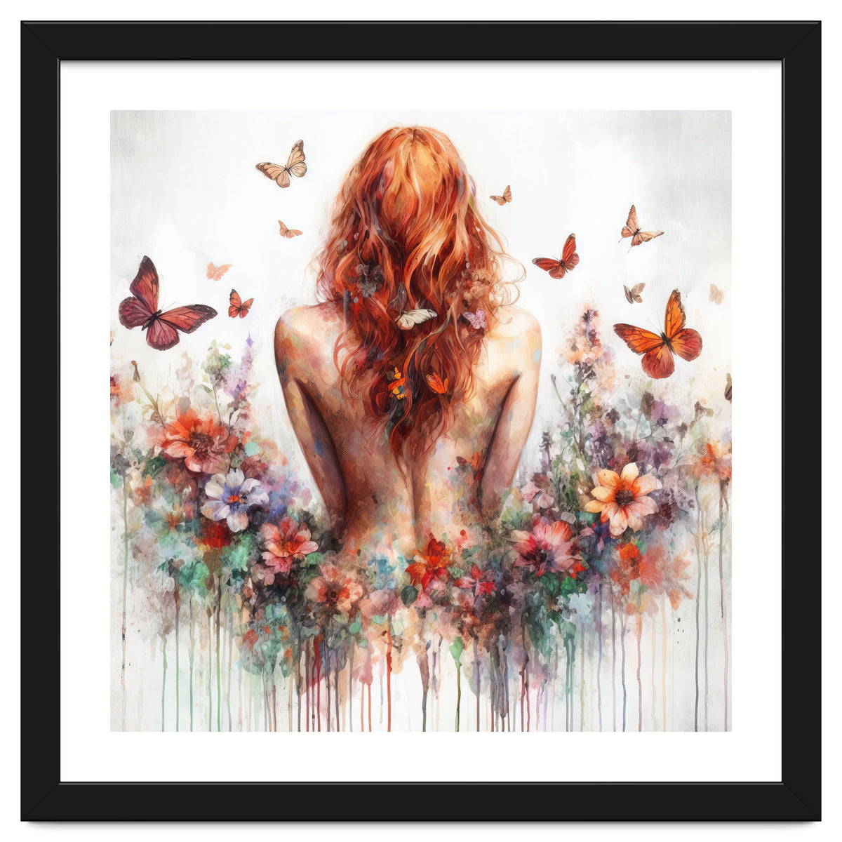 Butterfly Body In Bloom