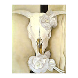 Georgia O’Keeffe – Cow’s Skull with Calico Roses (1931) | Iconic Southwestern Still Life with Desert Symbolism (Print Only) thumbnail