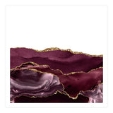 Burgundy & Gold Agate Texture 25  (Print Only) thumbnail