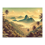Vintage Brazil, Rio De Janeiro Tropics Poster (Print Only) thumbnail
