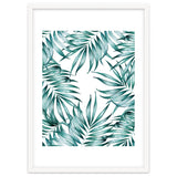 Island Life, Tropical Minimal Palm Vintage Illustration, Luxe Bohemian Botanical Nature Beachy thumbnail