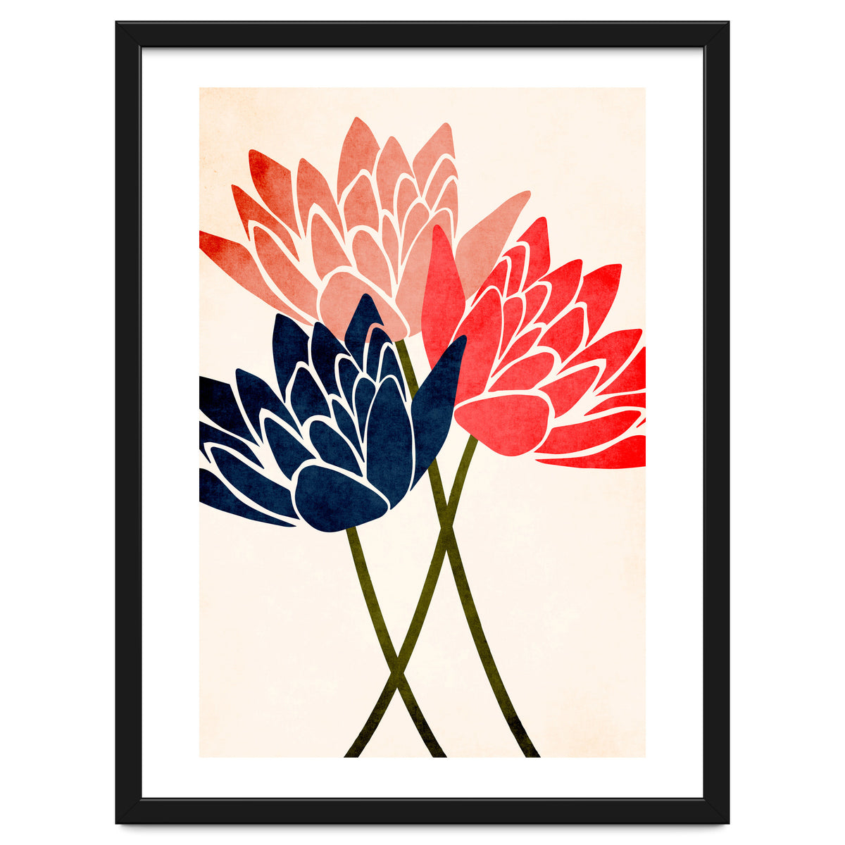 Three Blossoms