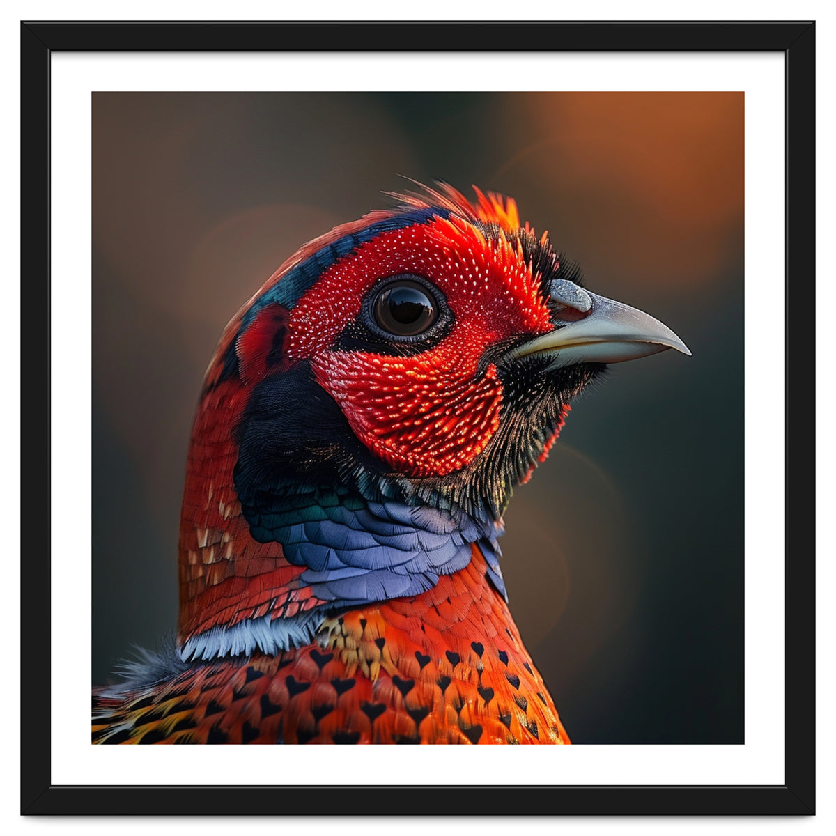 Close Up Pheasant Bird