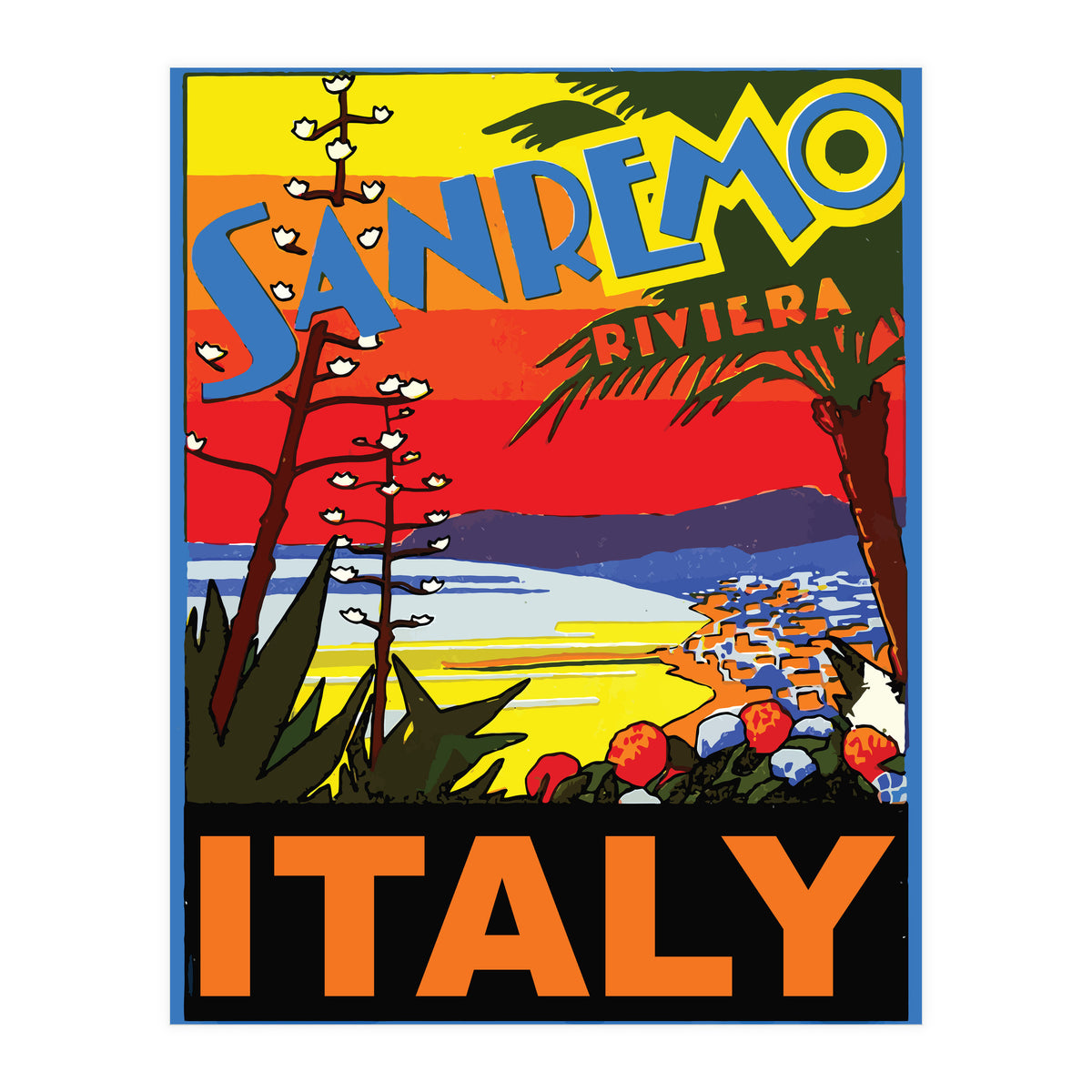 Sanremo, Italy (Print Only)