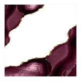 Burgundy & Gold Agate Texture 22  (Print Only) thumbnail