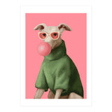 Bubblegum Pup (Print Only) thumbnail