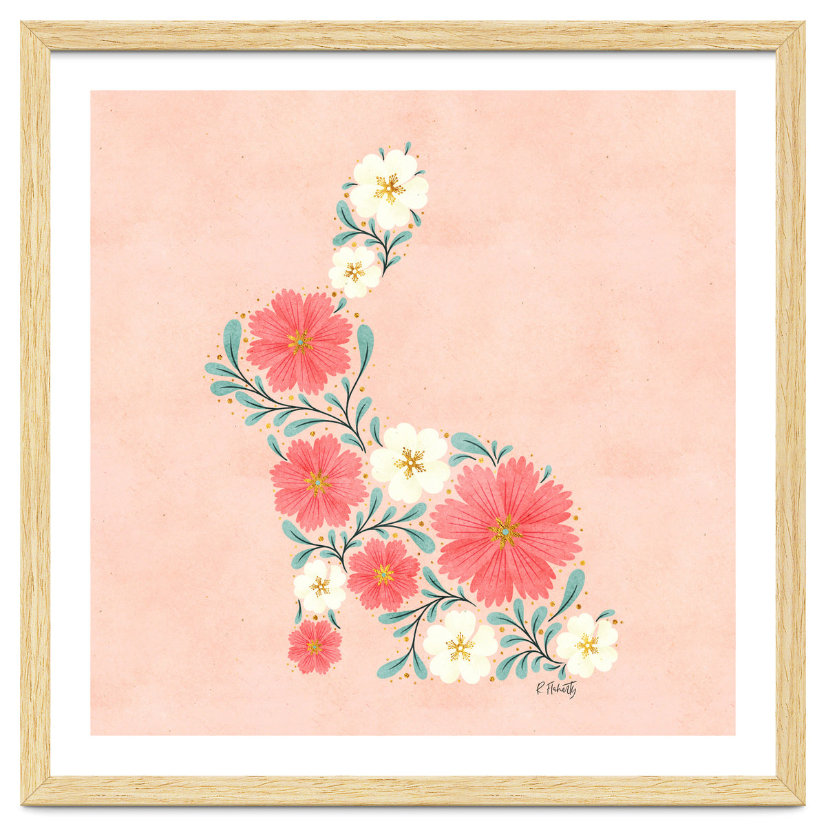 Flower Filled Rabbit